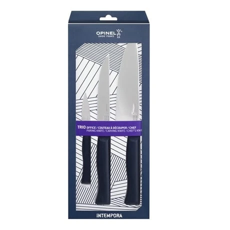 Opinel Coffret 3 Couteaux Intempora 3 Opinel Coffret 3 Couteaux Intempora