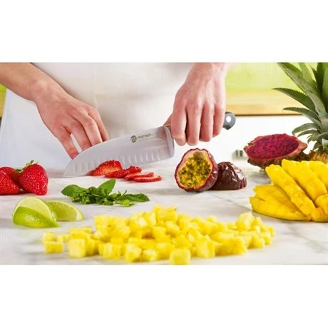 Couteau Santoku Les Spécialistes 18 Cm 4 Couteau Santoku Les Spécialistes 18 Cm – Image 2