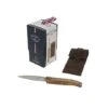 Couteau De Poche En Bois De Chêne Avec étui En Cuir Laguiole -Ustensiles De Cuisine Boutique 47604 0 2 Couteau de poche en bois de chene avec etui en cuir Laguiole Jean Dubost