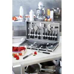 Valise Du Cuisinier 22 Pièces -Ustensiles De Cuisine Boutique 47701 4 2 Valise du cuisinier 22 pieces Pradel Excellence