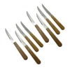 Lot De 8 Couteaux à Steak En Olivier -Ustensiles De Cuisine Boutique 479014 0 2 Lot de 8 couteaux a steak en olivier Jean Dubost