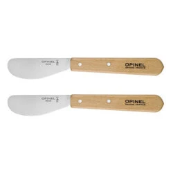 Opinel Lot De Deux Tartineurs N°117 Inox 6 Cm