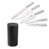 Lot Bloc Couteaux Universel Noir Et Set De 5 Couteaux 1 Lot Bloc Couteaux Universel Noir Et Set De 5 Couteaux -Ustensiles De Cuisine Boutique 479020 0 2 Lot bloc couteaux universel noir et set de 5 couteaux Mathon