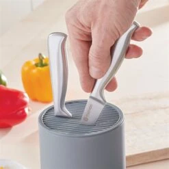 Lot Bloc Couteaux Universel Avec Porte-ustensiles Et Set De 5 Couteaux 7 Lot Bloc Couteaux Universel Avec Porte-ustensiles Et Set De 5 Couteaux -Ustensiles De Cuisine Boutique 479021 1 1 Lot bloc couteaux universel avec porte ustensiles et set de 5 couteaux Mathon