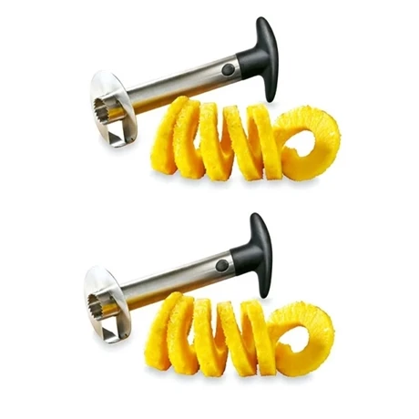 Lot De 2 Coupe Ananas En Inox 3 Lot De 2 Coupe Ananas En Inox