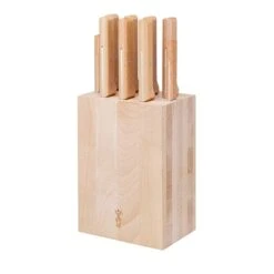 Opinel Bloc Pour 9 Couteaux En Hêtre -Ustensiles De Cuisine Boutique 480006 1 2 Bloc pour 9 couteaux en hetre Opinel