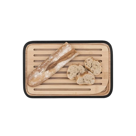 Planche à Pain En Bambou Noir 28 Cm 3 Planche à Pain En Bambou Noir 28 Cm