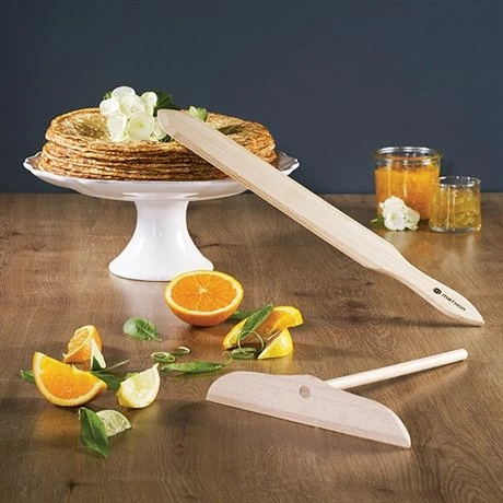Lot Crêpière Revêtement Anti Adhérent 28 Cm Et Kit Crêpes 6 Lot Crêpière Revêtement Anti Adhérent 28 Cm Et Kit Crêpes – Image 4