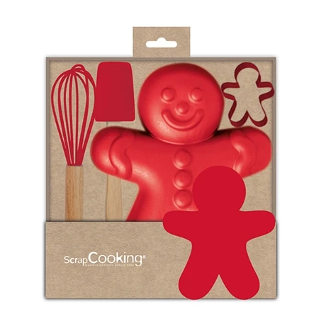Coffret Bonhomme Pain D'épices 3 Coffret Bonhomme Pain D'épices