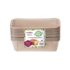 Pack De 15 Moules à Cake En Papier 23,3 Cm X 11 Cm