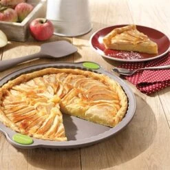 Lot Rigiflex Moule à Tarte Cannelée Silicone Structure Acier + Billes En Céramique -Ustensiles De Cuisine Boutique 509094 2 1 Lot Rigiflex Moule a tarte cannelee silicone structure acier Billes en ceramique Mathon