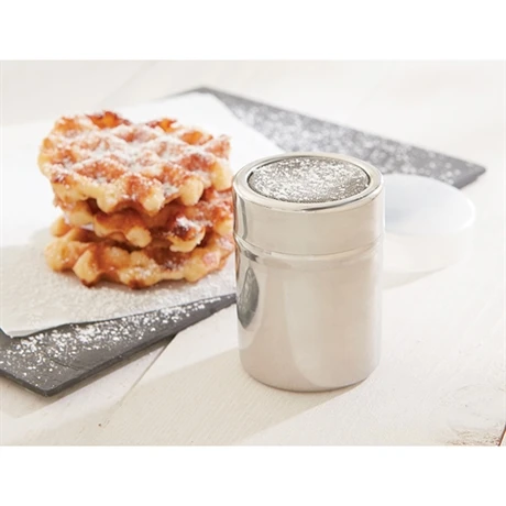 Lot Poêle à Friture + Moules Rosaces + Saupoudreuse 5 Lot Poêle à Friture + Moules Rosaces + Saupoudreuse – Image 3