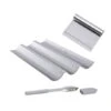 Kit Faire Son Pain : Plaque à Baguettes + Coupe Pâte+ Incisette 1 Kit Faire Son Pain : Plaque à Baguettes + Coupe Pâte+ Incisette -Ustensiles De Cuisine Boutique 509127 0 2 Kit faire son pain plaque a baguettes coupe pate incisette