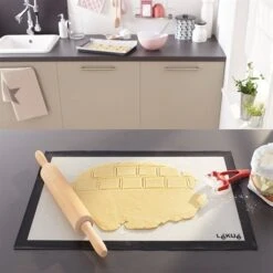 Lekue Tapis De Cuisson En Silicone Et Fibre De Verre 60 Cm -Ustensiles De Cuisine Boutique 51051 3 3 Tapis de cuisson en silicone et fibre de verre 60 cm Lekue