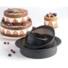 Set 3 Moules Pour Gâteaux à étages -Ustensiles De Cuisine Boutique 511076 0 4 Set 3 Moules pour gateaux a etages Mastrad