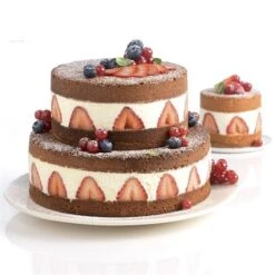 Set 3 Moules Pour Gâteaux à étages 9 Set 3 Moules Pour Gâteaux à étages -Ustensiles De Cuisine Boutique 511076 2 4 Set 3 Moules pour gateaux a etages Mastrad