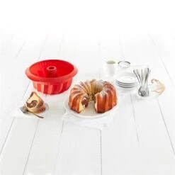Lekue Moule à Gâteau Silicone Kouglof 22 Cm 2400 Ml -Ustensiles De Cuisine Boutique 511120 3 2 Moule a gateau silicone kouglof 22 cm 2400 ml Lekue
