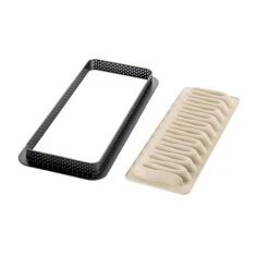 Silikomart Moule 3D Kit Tarte Zigzag Raffiné -Ustensiles De Cuisine Boutique 511139 2 1 Moule 3D Kit tarte zigzag raffine Silikomart