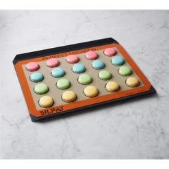 Toile De Cuisson Pour Macarons 42 X 29,5 Cm 8 Toile De Cuisson Pour Macarons 42 X 29,5 Cm -Ustensiles De Cuisine Boutique 512094 2 2 Toile de cuisson pour macarons 42 x 29 5 cm Silpat