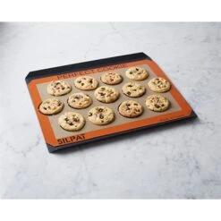 Toile De Cuisson Cookies 42 X 29,5 Cm -Ustensiles De Cuisine Boutique 512095 3 4 Toile de cuisson cookies 42 x 29 5 cm Silpat