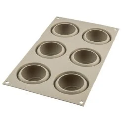 Silikomart Moule Silicone 6 Mini Gâteaux Girotondo Spirale -Ustensiles De Cuisine Boutique 512205 1 2 Moule silicone 6 mini gateaux Girotondo spirale Silikomart