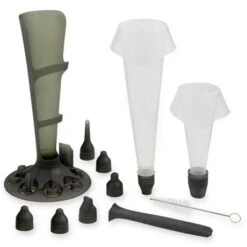 Lot Set Poche à Douille Et Flexi' Plaque 8 éclairs 11 Lot Set Poche à Douille Et Flexi' Plaque 8 éclairs -Ustensiles De Cuisine Boutique 519067 4 1 Lot set poche a douille et Flexi plaque 8 eclairs