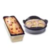 Lot De 2 Protections Moules à Cake Et Ronds -Ustensiles De Cuisine Boutique 519097 0 3 Lot de 2 protections moules a cake et ronds NoStik