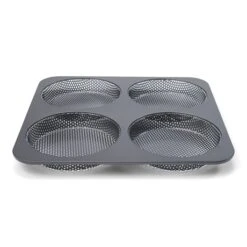 Patisse Moule Perforé 4 Pains Burger