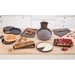 Moule à Tarte Amovible Acier Revêtu Bords Cannelés 24,5 Cm -Ustensiles De Cuisine Boutique 54101 2 1 Moule a tarte amovible acier revetu bords canneles 24 5 cm Mathon