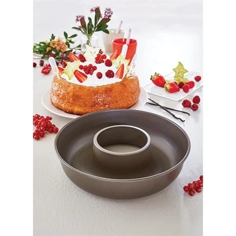 Moule à Savarin Ou Couronne Acier Revêtu Anti-adhérent 24 Cm 6 Moule à Savarin Ou Couronne Acier Revêtu Anti-adhérent 24 Cm – Image 4