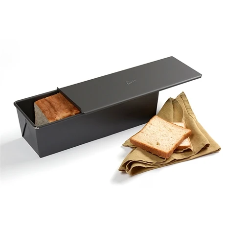 Patisse Moule à Pain De Mie Avec Couvercle 30,7 X 12 X 9 Cm 3 Patisse Moule à Pain De Mie Avec Couvercle 30,7 X 12 X 9 Cm