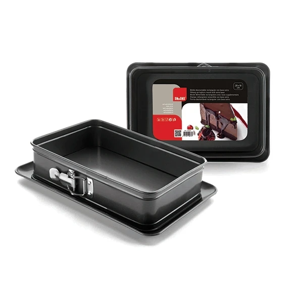 Ibili Moule Rectangulaire Avec Charnières 28 X 18 Cm 3 Ibili Moule Rectangulaire Avec Charnières 28 X 18 Cm