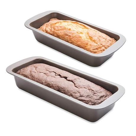 Lot 2 Moules à Cake 25 Et 30 Cm Acier Revêtement Antiadhérent 3 Lot 2 Moules à Cake 25 Et 30 Cm Acier Revêtement Antiadhérent