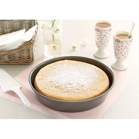 Lot 2 Moules à Manqué Rond Et Carré Acier Revêtement Antiadhérent 23 Cm 6 Lot 2 Moules à Manqué Rond Et Carré Acier Revêtement Antiadhérent 23 Cm – Image 4