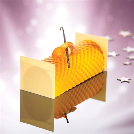 De Buyer Set Feuilles Transferts 4 Décors Bûche 6 De Buyer Set Feuilles Transferts 4 Décors Bûche – Image 4