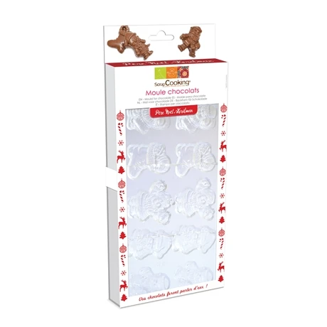 Moule Rigide Chocolat Noël 4 Moule Rigide Chocolat Noël – Image 2