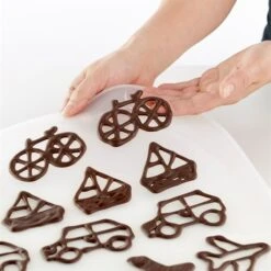 Lekue Kit Décomat Kids - Décoration En Chocolat Pour Enfants -Ustensiles De Cuisine Boutique 56118 2 2 Kit Decomat Kids Decoration en chocolat pour enfants Lekue