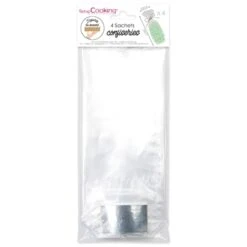 Set De 12 Sachets à Confiseries -Ustensiles De Cuisine Boutique 569008 2 1 Set de 12 sachets a confiseries Scrapcooking