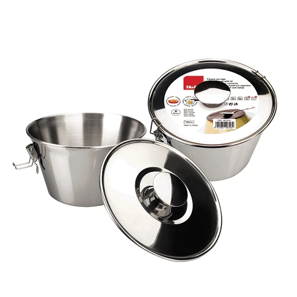 Ibili Moule à Flan Et Pudding En Acier Inoxydable 20 Cm 3 Ibili Moule à Flan Et Pudding En Acier Inoxydable 20 Cm
