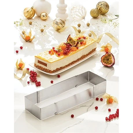 Cadre Extensible Rectangulaire En Inox 25,5 - 48,5 Cm 6 Cadre Extensible Rectangulaire En Inox 25,5 - 48,5 Cm – Image 4