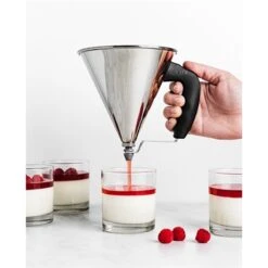 De Buyer Entonnoir à Piston Kwik Noir -Ustensiles De Cuisine Boutique 573050 3 1 Entonnoir a piston Kwik noir De Buyer