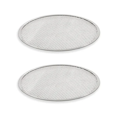 Set De 2 Grilles Perforées Rondes Pour Pizza 4 Set De 2 Grilles Perforées Rondes Pour Pizza – Image 2