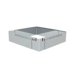 De Buyer Cadre Entremets Carré Adaptable Inox 16 Cm