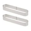 De Buyer Lot De Deux Cercles Perforé Oblong Individuel -Ustensiles De Cuisine Boutique 579019 0 2 Lot de deux cercles perfore Oblong individuel De Buyer