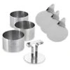 Lot 3 Cercles De Présentation En Inox Avec Poussoir + 3 Supports 2 Lot 3 Cercles De Présentation En Inox Avec Poussoir + 3 Supports -Ustensiles De Cuisine Boutique 57986 0 4 Lot 3 cercles de presentation en inox avec poussoir 3 supports Mathon
