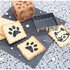 Kit Décoration De Biscuits Chat 10 Kit Décoration De Biscuits Chat -Ustensiles De Cuisine Boutique 580013 3 1 Kit decoration de biscuits Chat Scrapcooking