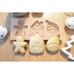 Moule Bois Biscuits Fourrés Noël -Ustensiles De Cuisine Boutique 580019 3 2 Moule bois biscuits fourres Noel Scrapcooking