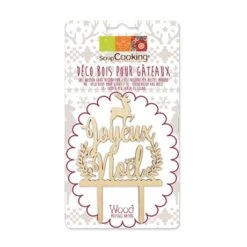 Kit De Décorations De Noël En Bois Pour Bûches Et Gâteaux 8 Kit De Décorations De Noël En Bois Pour Bûches Et Gâteaux -Ustensiles De Cuisine Boutique 589000 2 1 Kit de decorations de Noel en bois pour buches et gateaux Scrapcooking