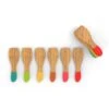 Set 6 Spatules à Raclette Bambou -Ustensiles De Cuisine Boutique 603036 0 1 Set 6 spatules a raclette bambou Pebbly