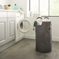 Grand Panier Multiusages 72 L Gris -Ustensiles De Cuisine Boutique 606017 4 6 Grand panier multiusages 72 L gris Mathon